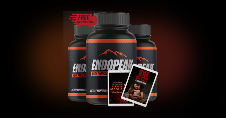 EndoPeak Product - 3 Bottles with Free Shipping and Bonus Books